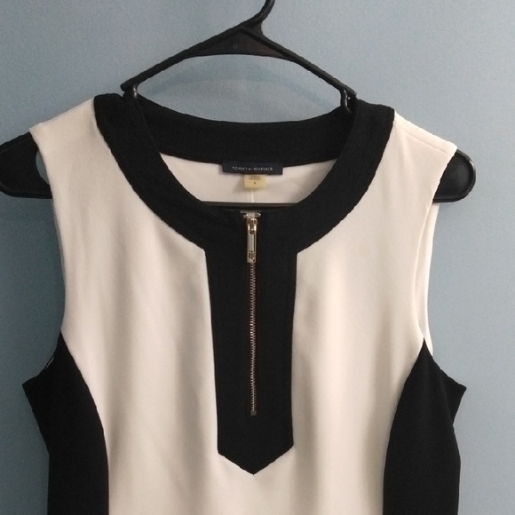 Tommy Hilfiger Dresses & Skirts - Tommy Hilfiger Black and White Dress Size 6
